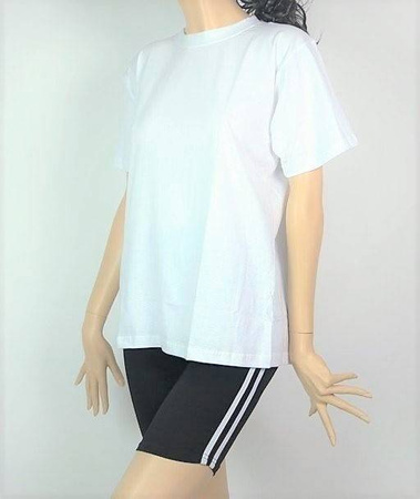 koszulka T-shirt WF BIAŁY MŁODZIEŻOWY wzrost 145-170 cm